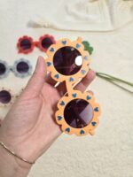 عینک گل قلبی کد 2092 - Image 7